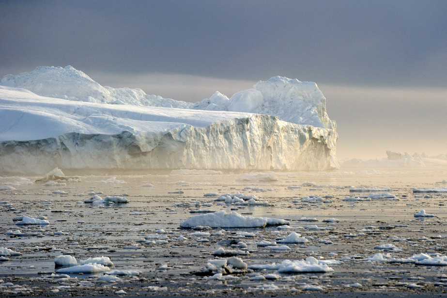 Ice in the mist