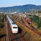  ICE in Weinheim am ehemaligen Güterbahnhof 1998