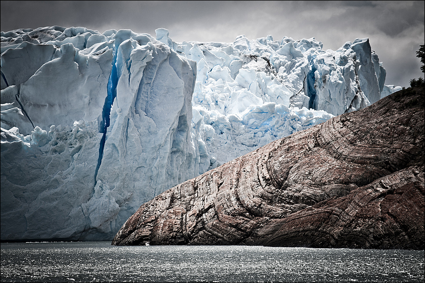 ice meets rock