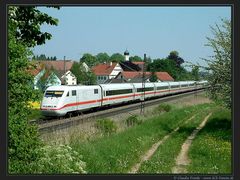 ICE "Nürnberg" in Hochdorf