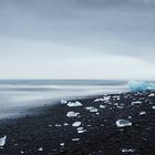 ice on black sand II