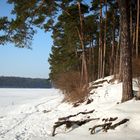 Ice on lake