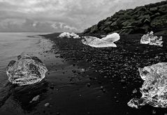 Ice On The Beach