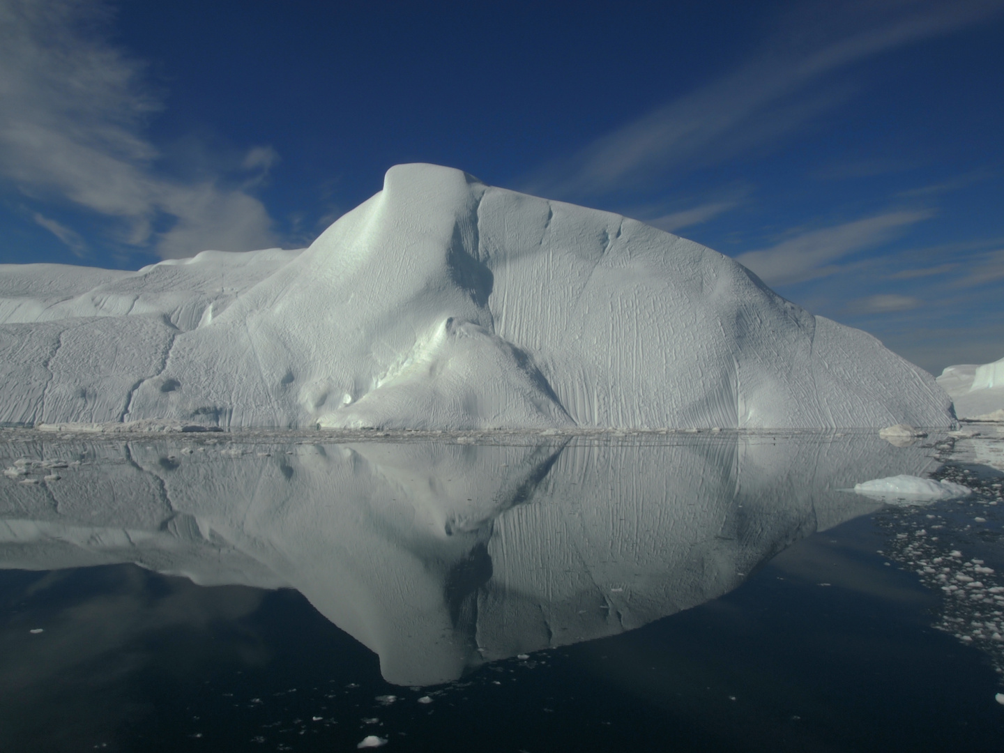 Ice reflection