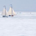 Ice sailing in Holland