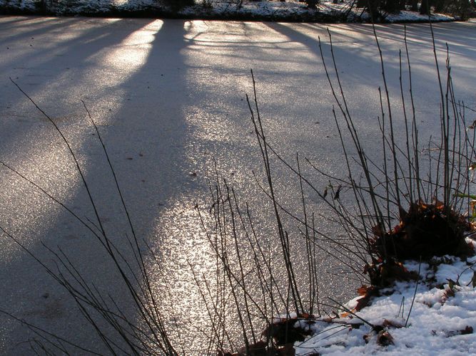 Ice shadow