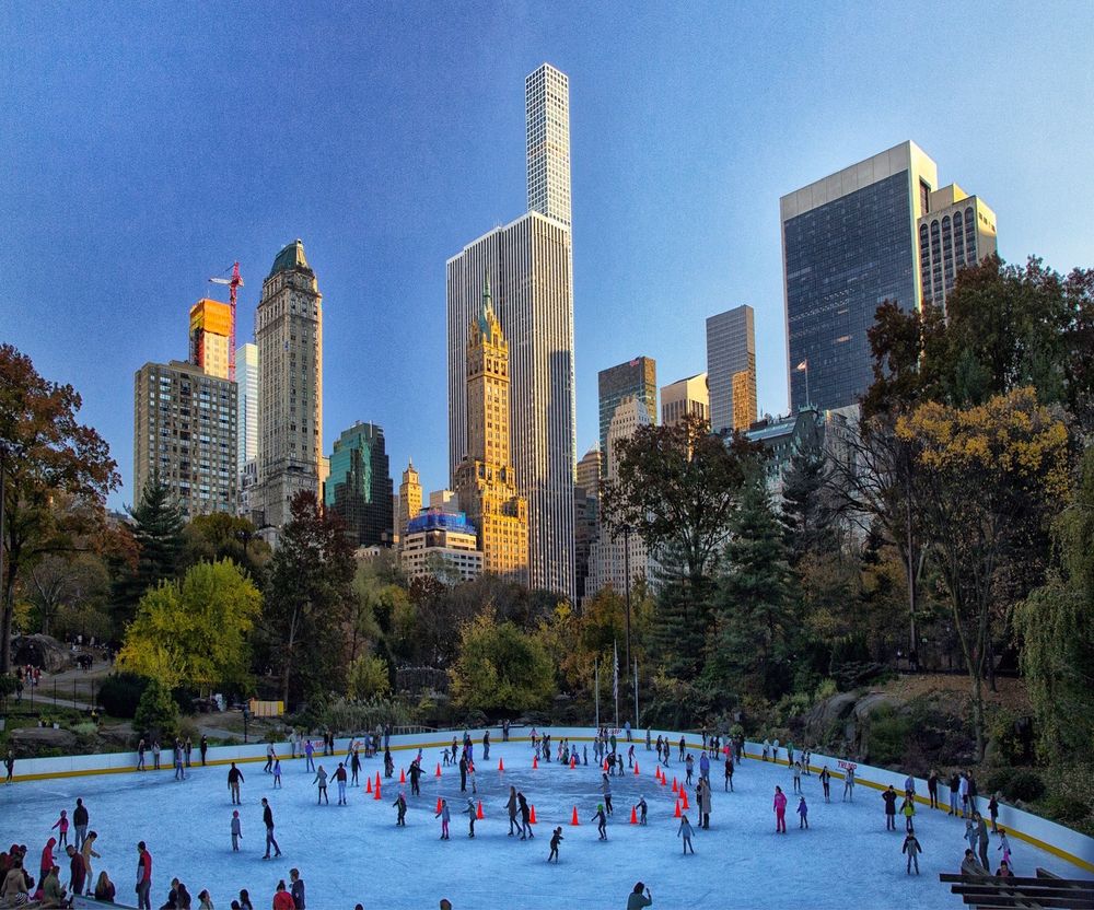 Ice Skating at Central Park