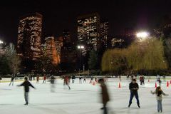 Ice Skating in Central Park