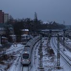 ICE-T und Triebwagenhalle