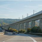 ICE Trasse Hallerbachtalbrücke bei Neustadt Wied