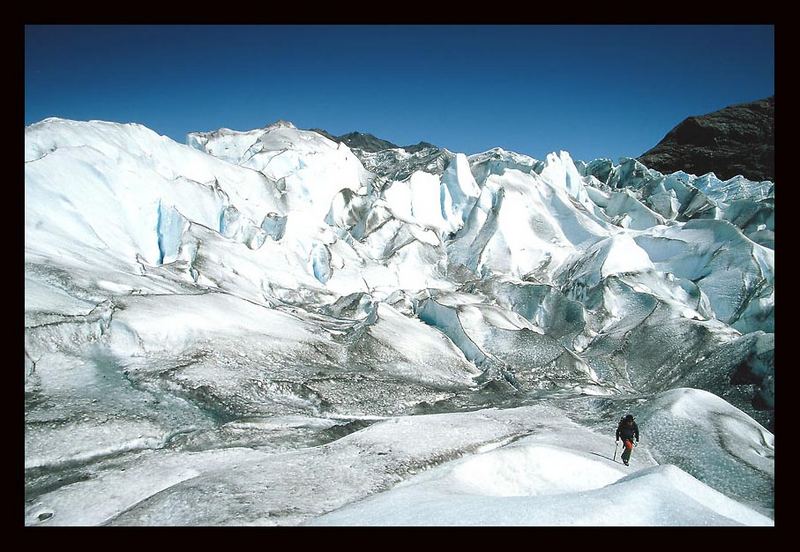 Ice trekking