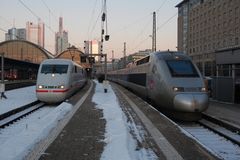 ICE und TGV in Frankfurt II