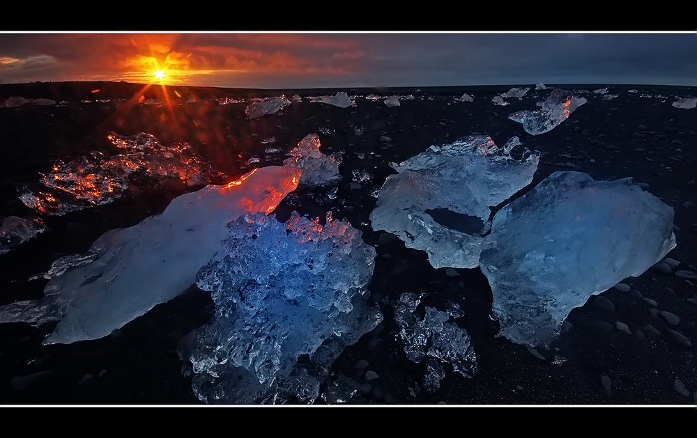 Icebeach Sunrise