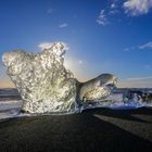 iceberg da spiaggia