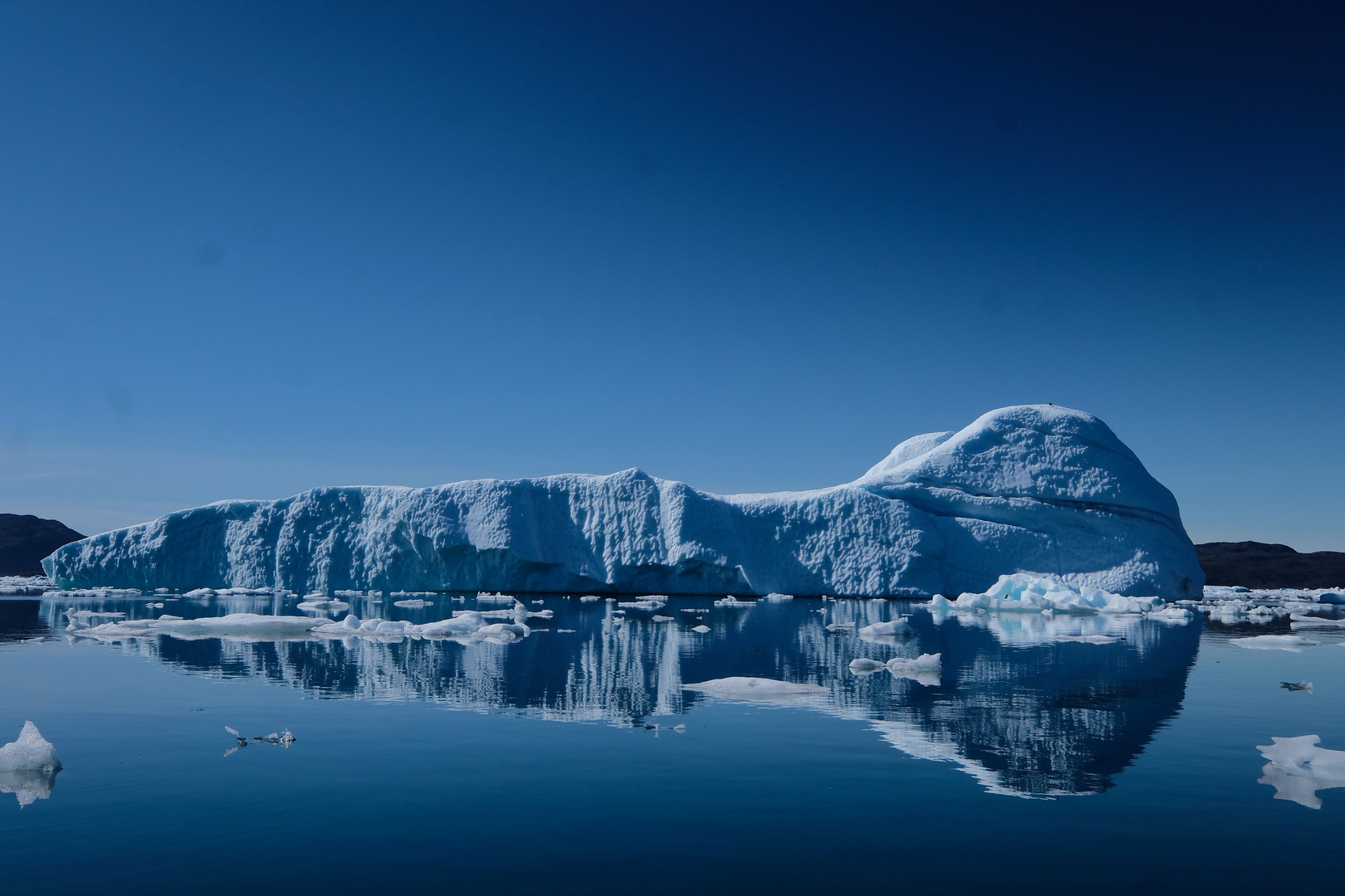 iceberg with reflection