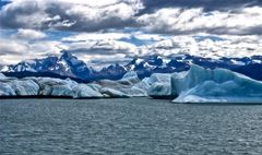 Icebergs in Lago Argentino