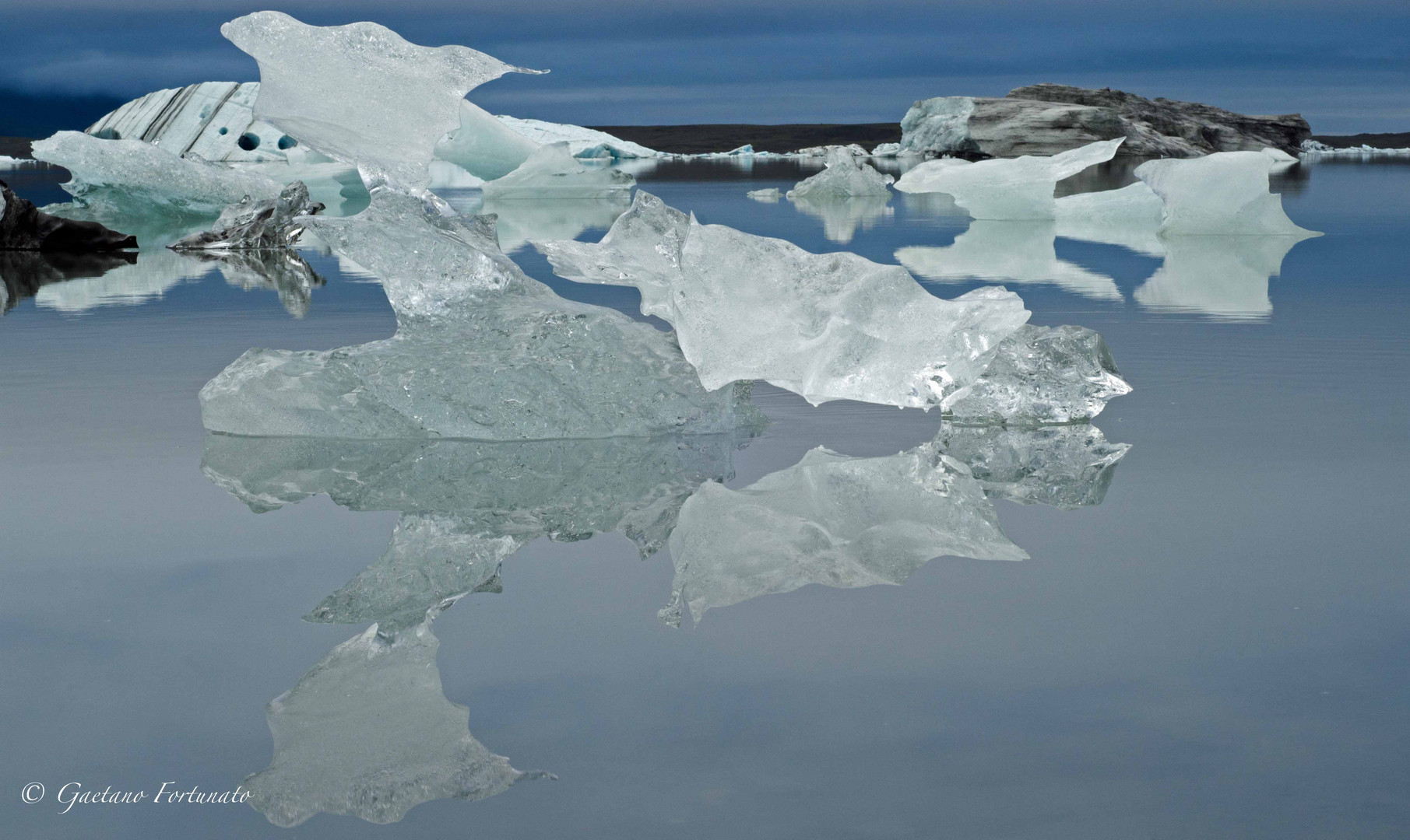 Icebergs, Jokulsarlon, Islanda