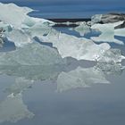 Icebergs, Jokulsarlon, Islanda