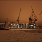 iced harbour of Helsinki