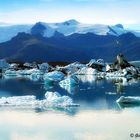 Iced Lagoon in Island