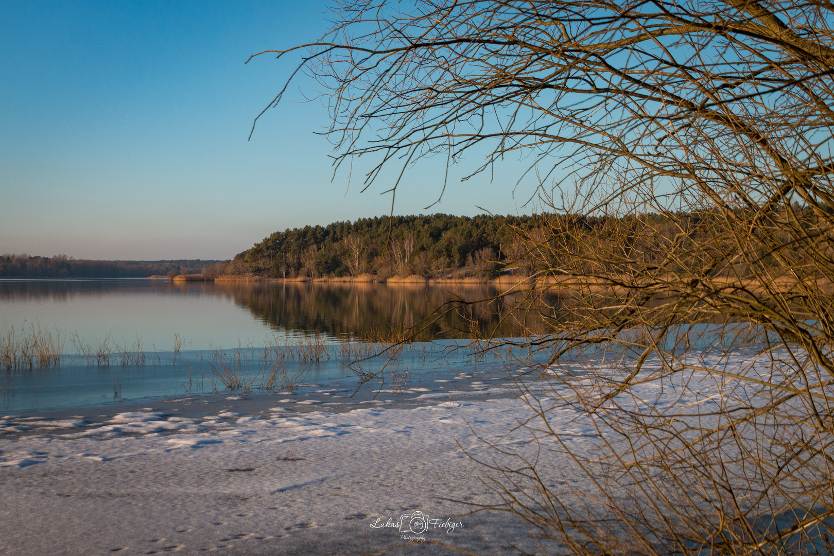 iced lake