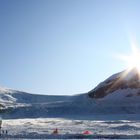 Icefields at Sunset