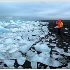 Iceland, Black Diamond Beach