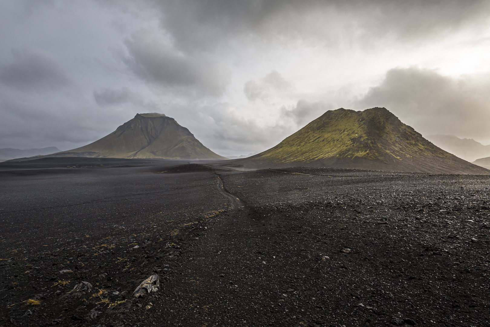 Iceland Dark vs. Light