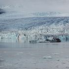 Iceland Gletscher in the mist 3