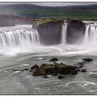 Iceland, Goðafoss panorama  