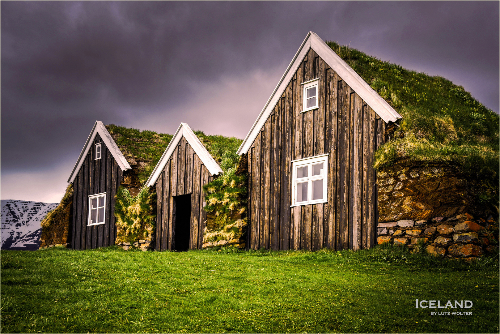 Iceland - Grassodenhäuser