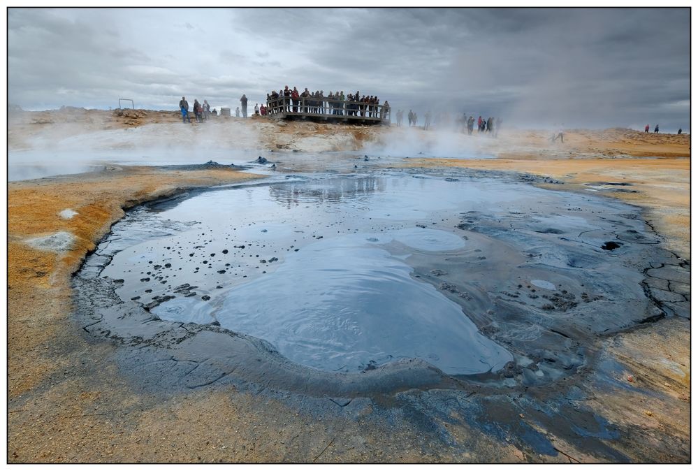 Iceland, Hverarönd Hot Spot