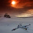 Iceland in lost winter