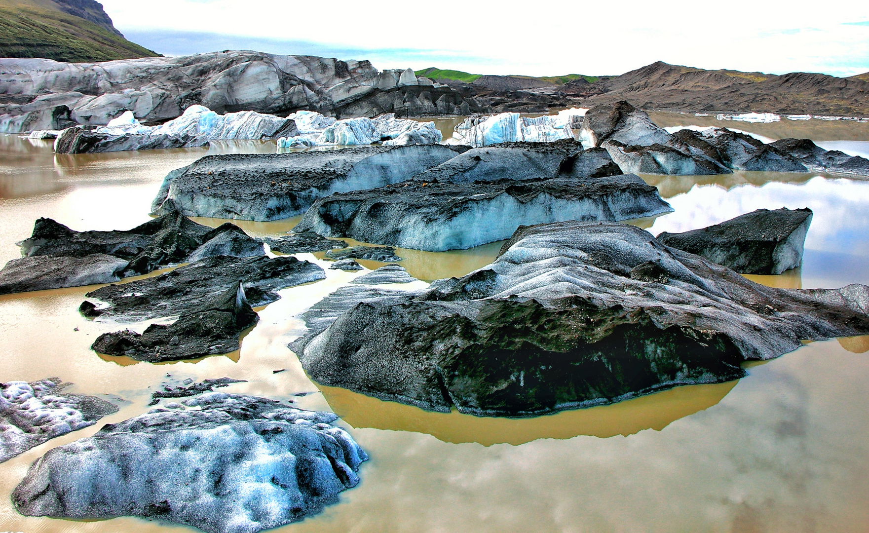 Iceland / Island   Eisberge