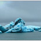 Iceland, Panorama Jökulsárlón 