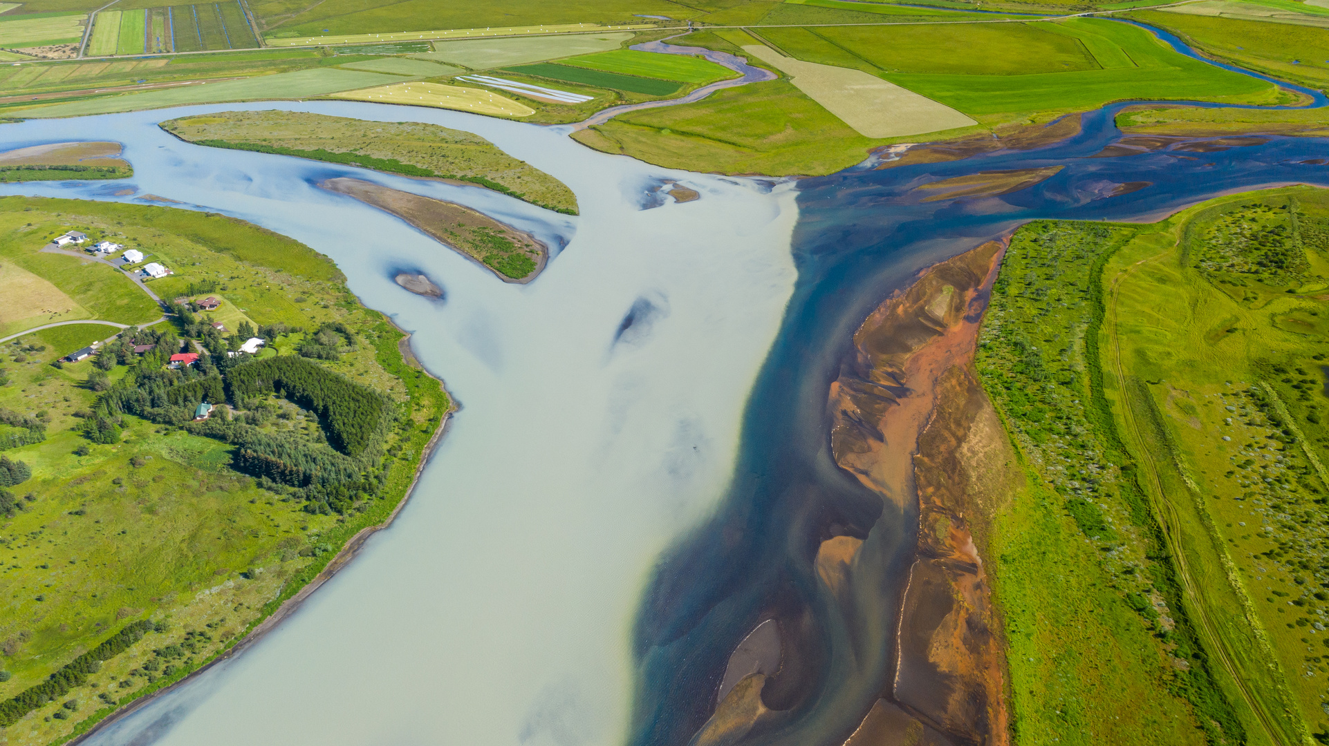 Iceland River Art