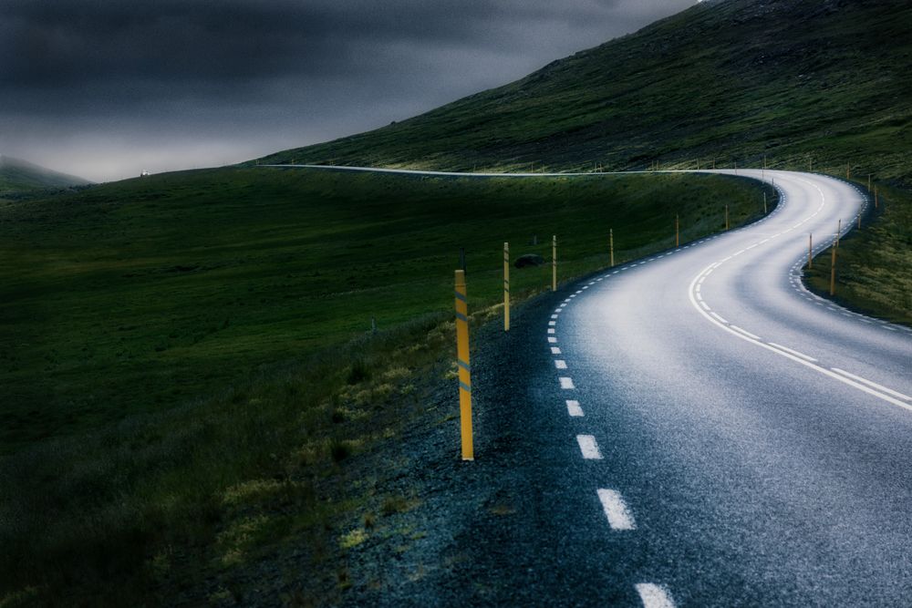 Iceland road