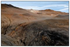 Iceland, Volcano Landscape near Hverarönd (also named Námafjall)