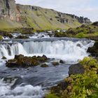 Iceland waterfall