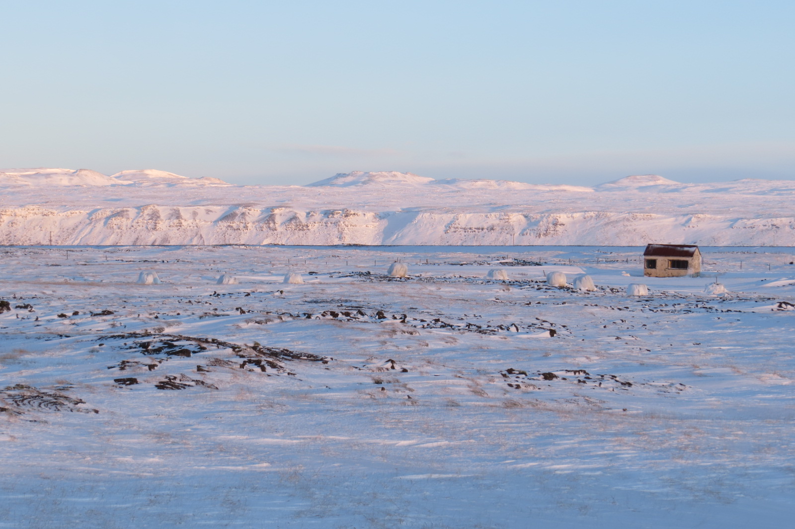 Iceland Winterlandschaft