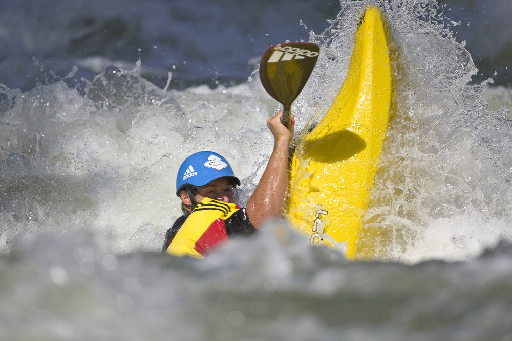 ICF Kanu Freestyle World Cup 2008 Augsburg Eiskanal Peter Csonka