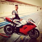 Ich beim Ducati4U Rennstreckentraining