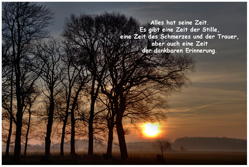 Ich bin angekommen beiaber auch eine Zeit der dankbaren