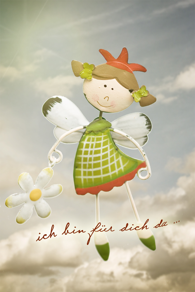 ich bin für dich da Foto &amp; Bild karten und kalender, karten