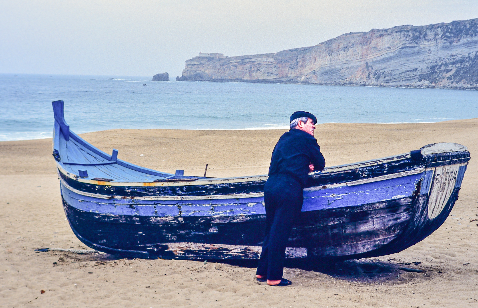 Ich bin Rentner, Nazare Portugal.   DSC_2846