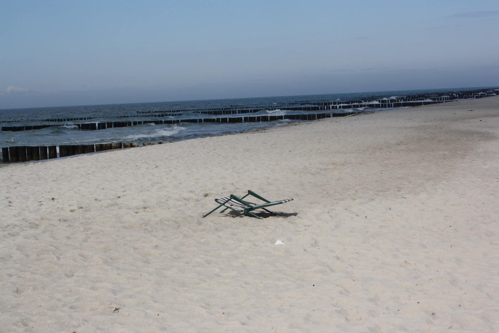 ich bin schon mal am Strand auch im April...