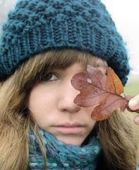 Ich bin wie ein Blatt im Wind, ich gleite langsam von einer Stelle zur Nächsten