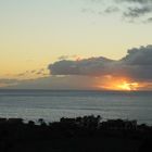 Ich bin wieder hier - in meinem Revier - und das ist der Blick auf El Hierro von meinem Appartment