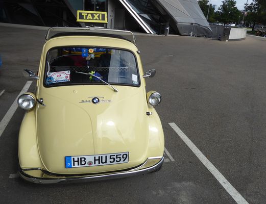 Ich durfte Platz nehmen...