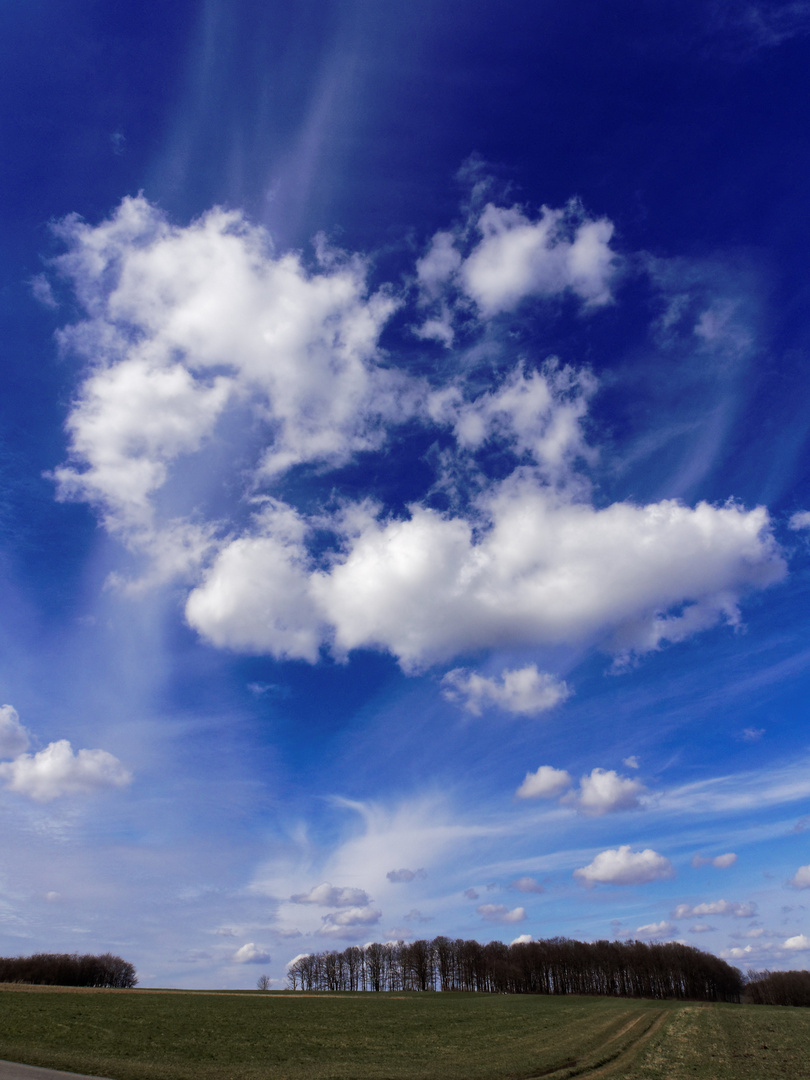 Ich finde Wolken einfach schön